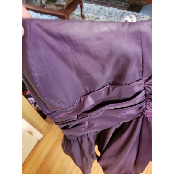 Davids Bridal Size 18 Strapless Cocktail Dress - Picture 5 of 5